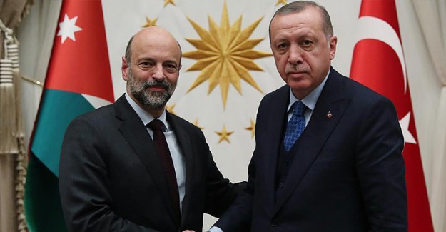 Ürdün Başbakanı Ankara'da Ağırlandı