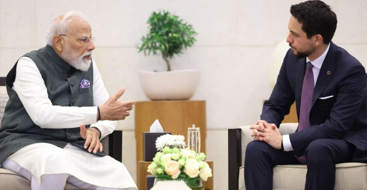 Ürdün Kralı 2. Abdullah ve Hindistan Başbakanı Modi'nin İşbirliği Görüşmeleri