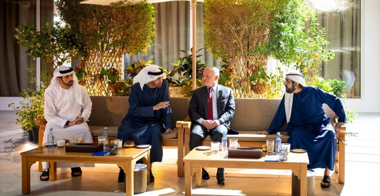 Ürdün Kralı ile BAE Liderinin Bölgesel Görüşmesi