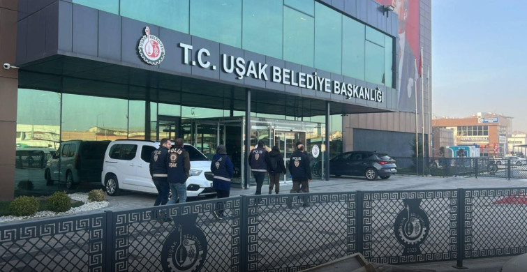 Uşak Belediyesi’nde rüşvet skandalı: Başkan dahil 11 kişi gözaltında