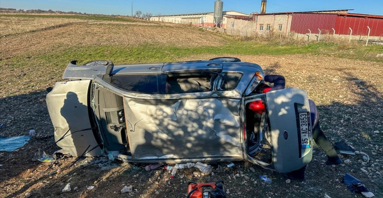 Uşak'ta Aileyi Vuran Kaza: 5 Yaralı