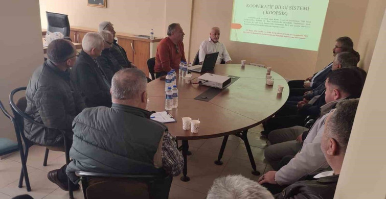 Uşak'ta KOPBİS Kooperatif Bilgilendirme Toplantısı
