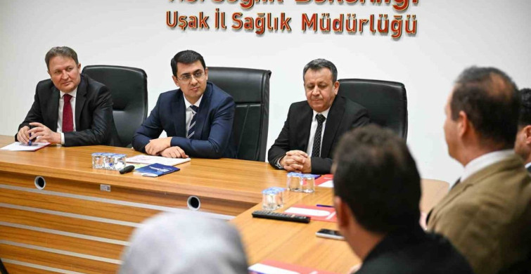 Uşak'ta Sağlık Hizmetleri Değerlendirildi