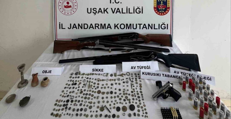 Uşak'ta Tarihi Sikke Operasyonu