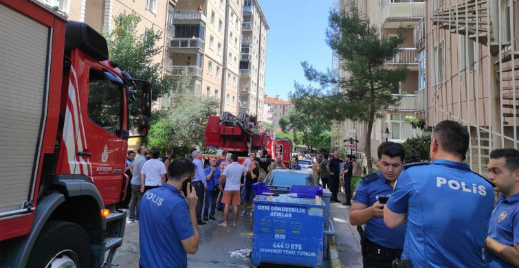 Üsküdar'da korku dolu anlar! Bir apartman dairesinde doğalgaz patlaması meydana geldi