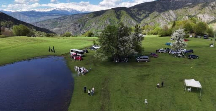 Usot Gölü'nde Doğaseverlerin Ziyaret Akını