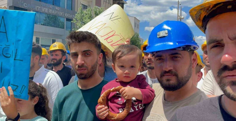Uzunköprü'deki Madenci Eylemi Devam Ediyor