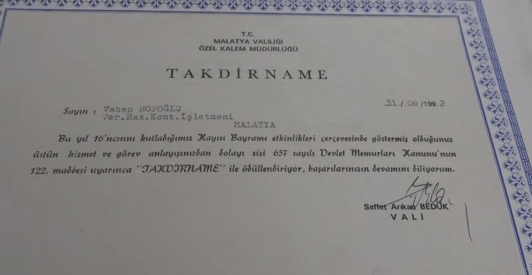 Vahap Hopoğlu'nun Hatıraları Kızı Ayça Yurdun Tarafından Yaşatılıyor