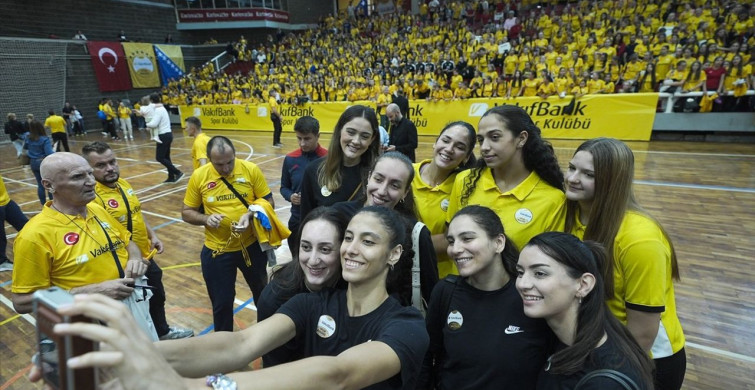 VakıfBank Spor Kulübü'nden Bosna Hersek Voleyboluna Destek Projesi