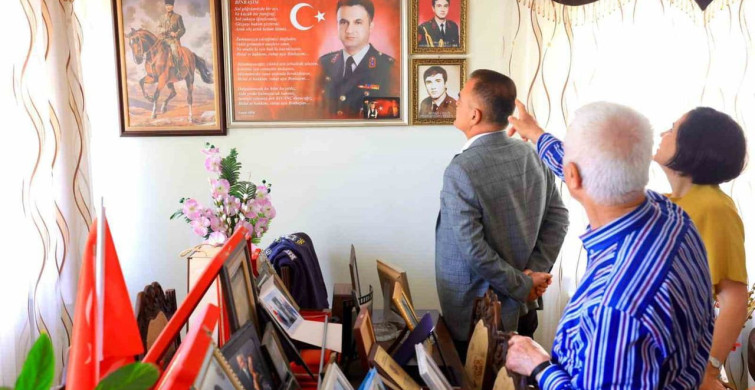 Vali Akbıyık Şehit Ailesini Ziyaret Etti