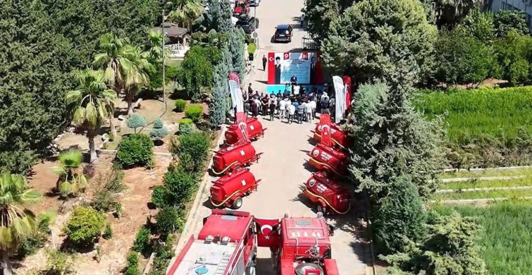 Vali Akkoyun, yangınlara ilk müdahale için 50 su tankerini 10 ilçeye dağıtıyoruz