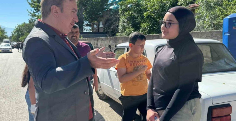 Vali Aydoğdu, LGS öncesi öğrenci ve velilerle bir araya geldi