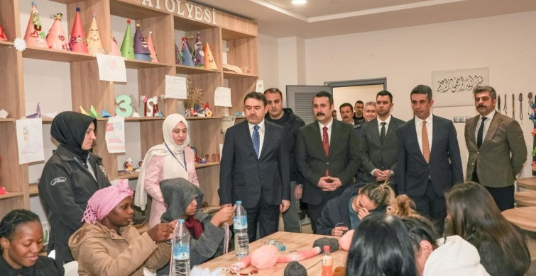 Vali Işın Geri Gönderme Merkezi'ni İnceledi