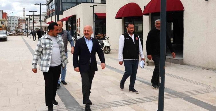 Vali Osman Varol Esnaflarla Buluştu