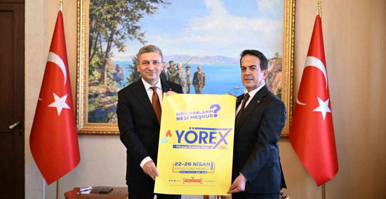 Vali Şahin: YÖREX Antalya'nın Markası