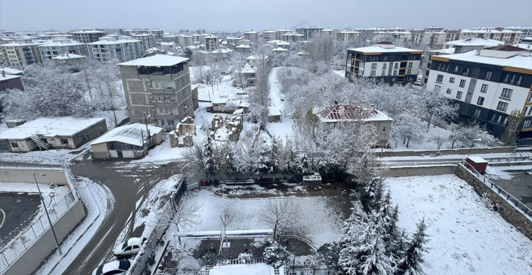 Van, Bitlis ve Muş'ta Yoğun Kar Yağışı Etkili Oluyor