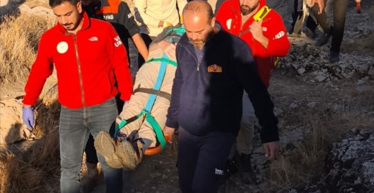 Van Kalesi'nde Alman Turistin Mağara Kazası
