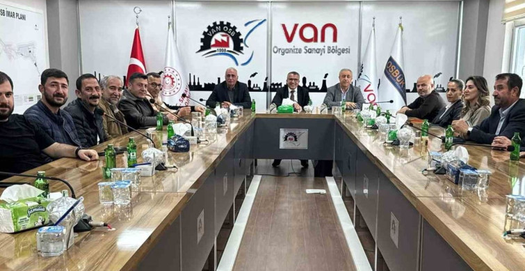 Van OSB'de Sanayicilerle İstişare Toplantısı
