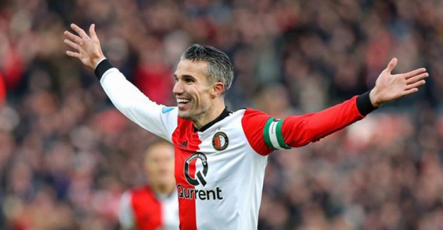 Van Persie'den Feyenoord - Emmen Maçında 3 Gol 