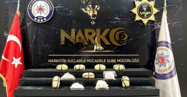 Van’da 10 kilo 260 gram metamfetamin ele geçirildi