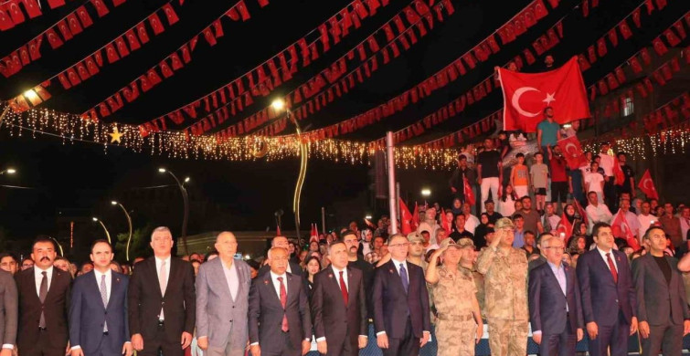 Van'da 15 Temmuz demokrasi ve milli birlik günü etkinliği düzenlendi