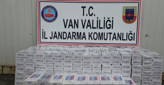 Van'da 27 bin 650 Paket Kaçak Sigaraya El Konuldu!