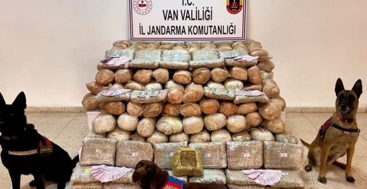 Van'da 333 kilogram skunk uyuşturucu madde ele geçirildi