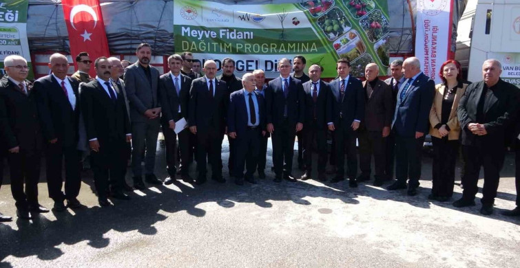 Van'da 4.5 Milyon Fidan Projesi