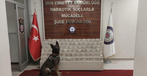 Van'da 74 Paket Eroin Ele Geçirildi!