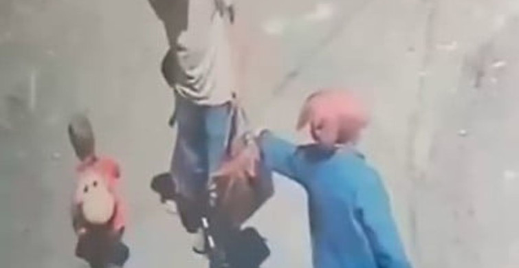 Van'da Çocuğa Saldırı Anları Güvenlik Kamerasında