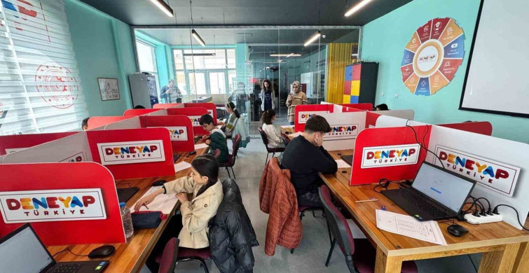 Van’da Deneyap e-sınavı Heyecanı