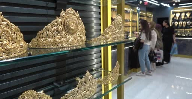 Van'da Düğünlerin Yeni Yıldızı İmitasyon Takılar
