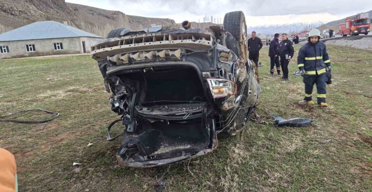 Van'da Feci Kaza: 1 Ölü, 2 Yaralı