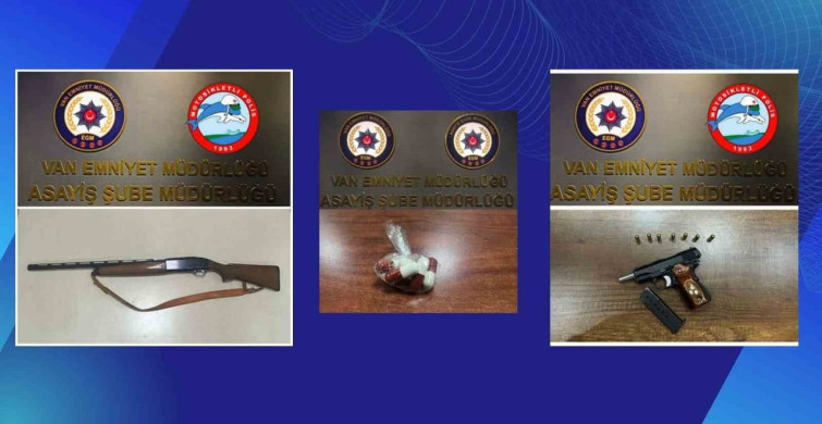 Van'da Haftalık Asayiş Raporu: 61 Tutuklama