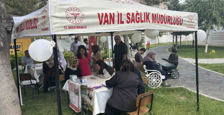 Van'da 'Hareket Yaşını Öğren, Sağlıklı Yaşa' Kampanyası