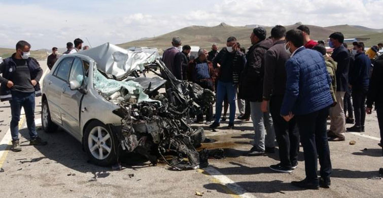 Van’da Korkutan Kaza: 1 Ölü, 1 Yaralı