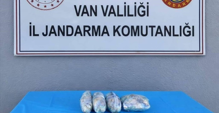 Van'da Uyuşturucu Operasyonu: 1 Kilo 978 Gram Esrar Ele Geçirildi