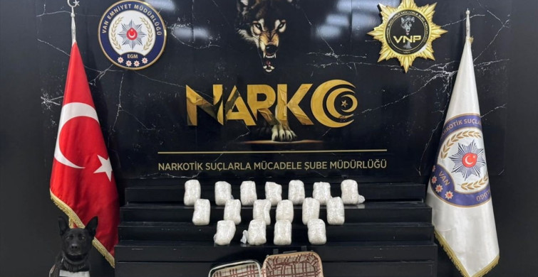 Van'da Uyuşturucu Operasyonu: 22 Kilo Sentetik Madde Ele Geçirildi