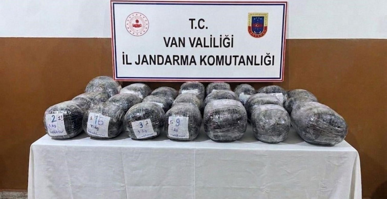 Van'da Uyuşturucu Operasyonu: Yarım Ton Ele Geçirildi