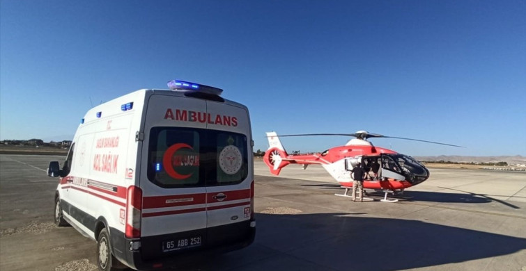 Van'daki Bebek Ambulans Uçakla İstanbul'a Uğurlandı