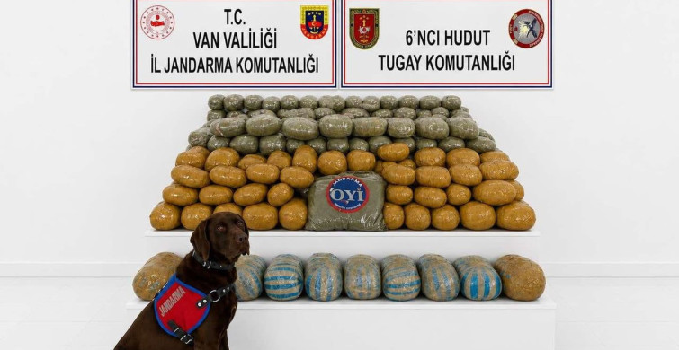 Van'ın Başkale ilçesinde 291 kilogram toz esrar ele geçirildi