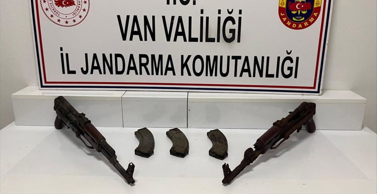 Van'ın Başkale İlçesinde Silah Ele Geçirildi