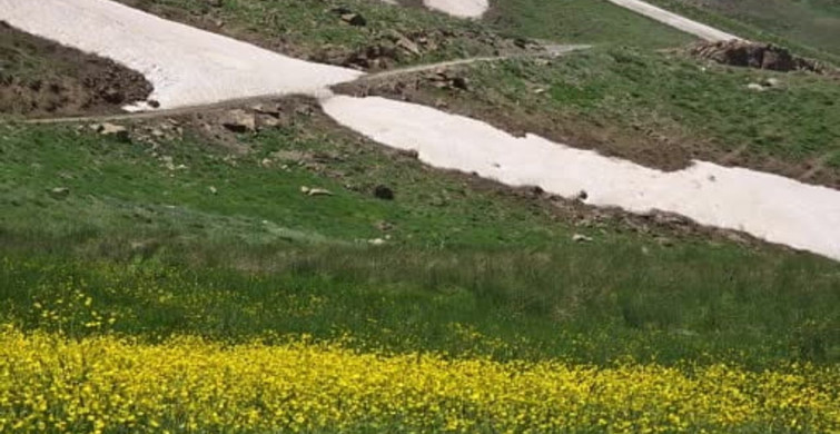 Van'ın Norduz bölgesi bahar ve kışın eşsiz görsel şölenini sunuyor