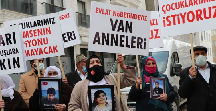 Vanlı Ailelerin Eylemleri Devam Ediyor