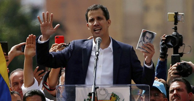 Venezuela Sözde Başkanı Guaido, Trump ile Görüştü