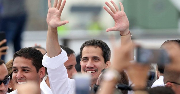 Venezuela Sözde Başkanı Guaido Yurt Dışı Yasağını Çiğnedi