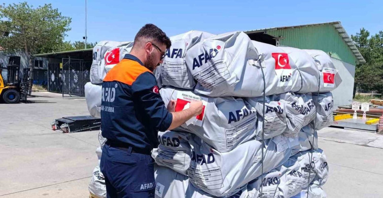 Venezuela'ya 30 ton insani yardım malzemesi gönderildi