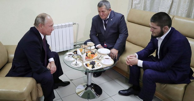Vladimir Putin, Khabib Nurmagomedov'la Bir Arada!