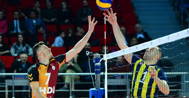 Voleybol Efeler Ligi'nde Galatasaray - Fenerbahçe Derbisi 