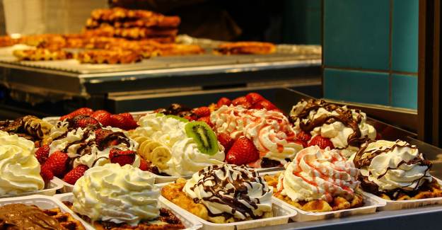 Waffle Dükkanı Dekorasyonu